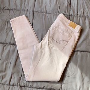 Violet jeans